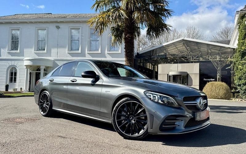 Used Mercedes C43 AMG Premium 390 HP (286 kW) 2019 Grey Sedan