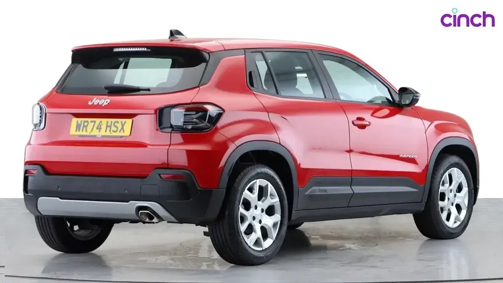 Used Jeep Avenger Altitude 100 HP (73 kW) 2024 Red SUV