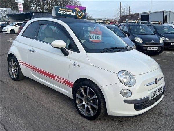 White Used 2013 Fiat 500 Hatchback | £6,000 (Good price) - Image 1/1
