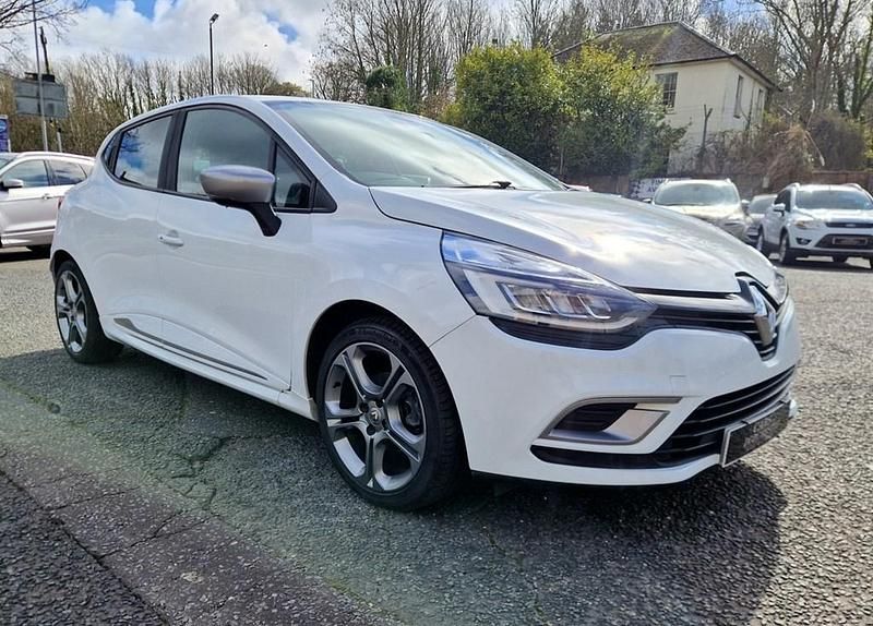 Used Renault Clio IV GT-Line 2018 White Hatchback