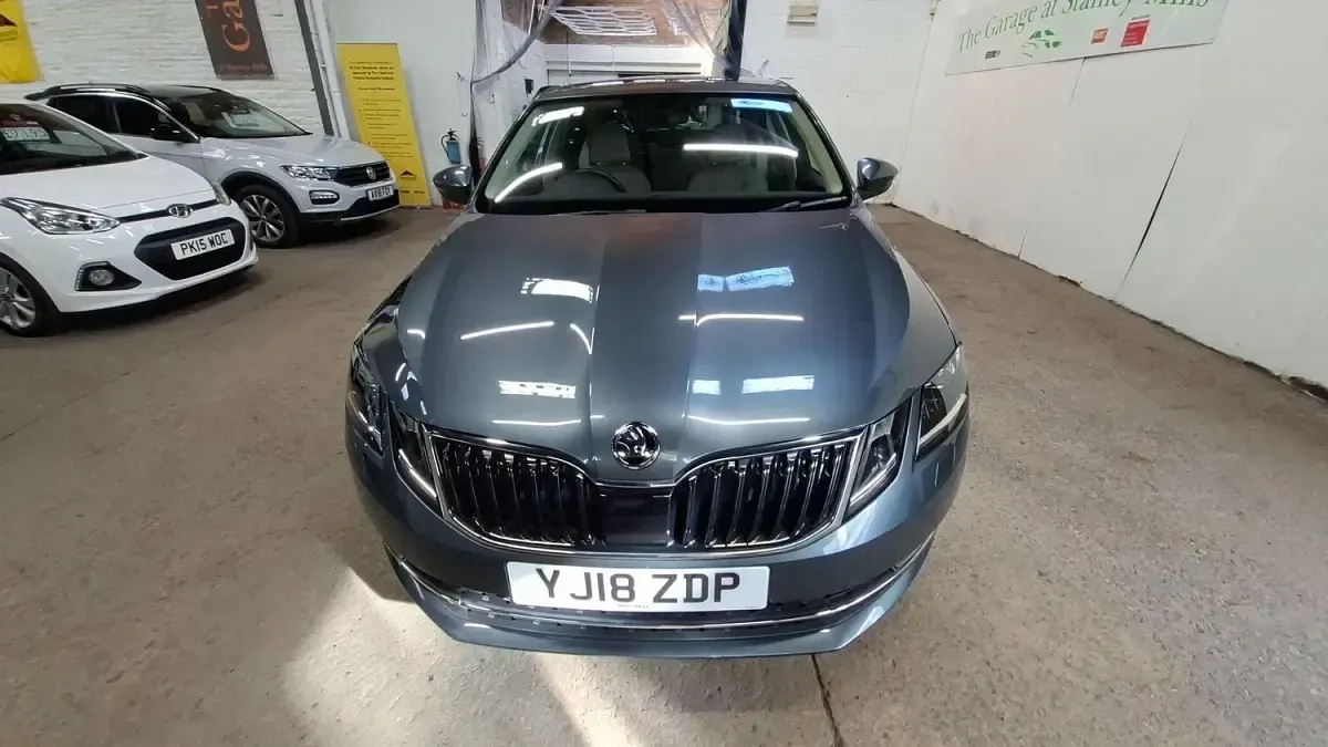 Used Skoda Octavia SE L 150 HP (110 kW) 2018 Grey Hatchback