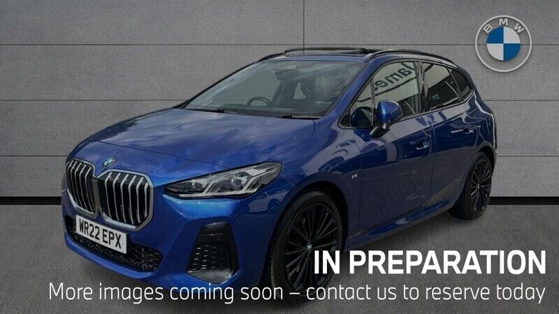 Used BMW 223 Active Tourer M Sport 215 HP (158 kW) 2022 Blue MPV