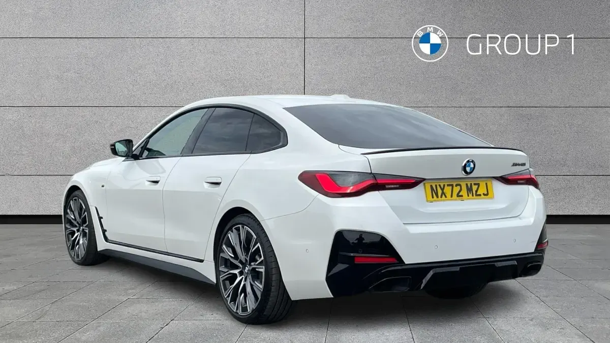 Used BMW M440 M Sport 374 HP (275 kW) 2022 White Sedan