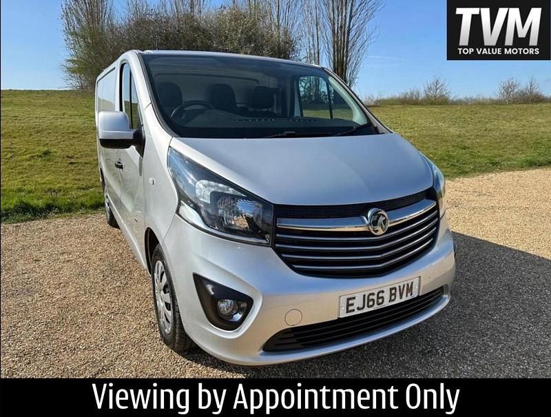 Silver Used 2016 Vauxhall Vivaro Sportive Van | £9,475 (Fair price) - Image 1/4