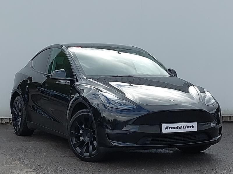 Black Used 2022 Tesla Model Y Long Range AWD SUV | £24,698 (A bit pricey) - Image 1/4