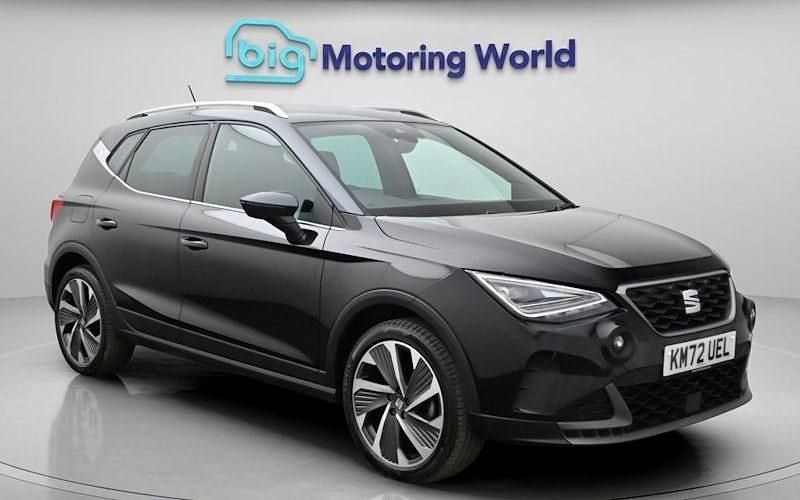 Used Seat Arona FR 110 HP (80 kW) 2022 Black SUV