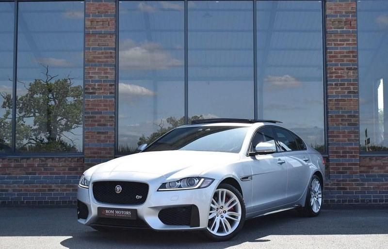Silver Used 2017 Jaguar XF Supercharged Sedan | £17,499 (Fair price) - Image 1/4