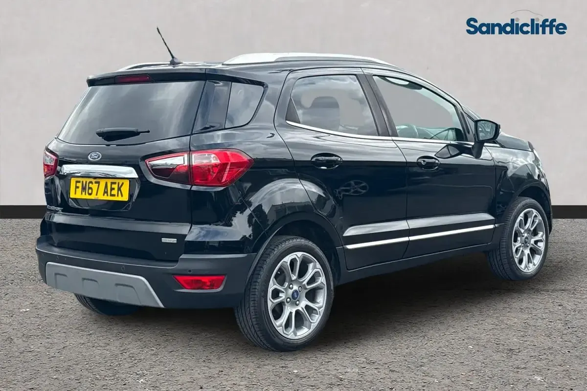 Used Ford Ecosport Titanium 125 HP (91 kW) 2018 Black SUV