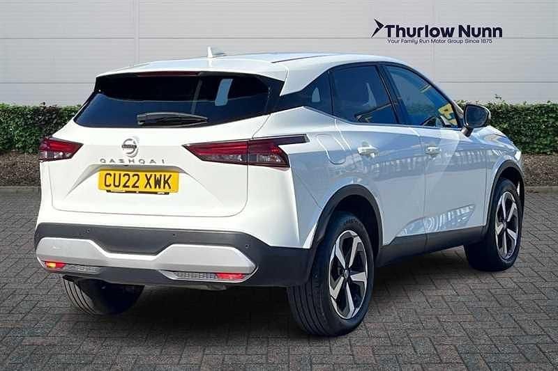 Used Nissan Qashqai N-Connecta 158 HP (116 kW) 2022 White SUV