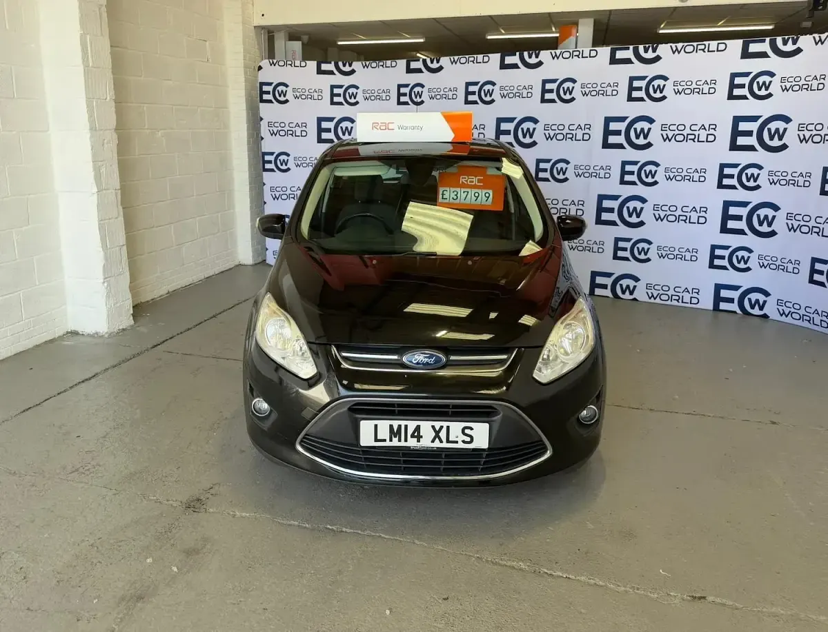 Used Ford C-MAX Zetec 125 HP (91 kW) 2014 Black MPV