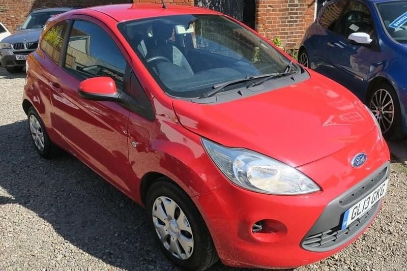 Red Used 2013 Ford Ka S Hatchback | £2,195 (Fair price) - Image 1/4