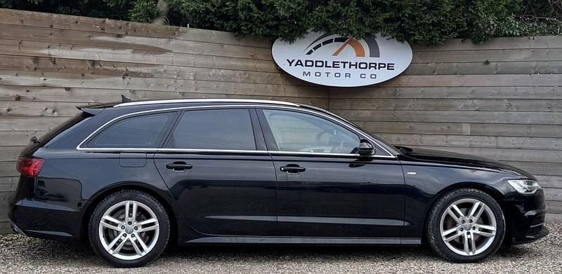 Used Audi A6 S-Line 190 HP (139 kW) 2016 Black Estate