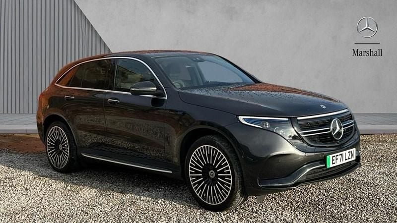 Metallic paint graphite grey Used 2022 Mercedes EQC400 AMG Line Premium SUV | £28,480 (Fair price) - Image 1/4
