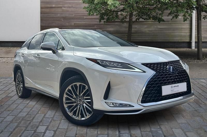 White Used 2022 Lexus RX450h SUV | £41,981 - Image 1/4