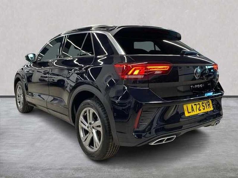 Used VW T-Roc R-line 150 HP (110 kW) 2022 Black SUV