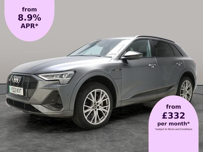 Grey Used 2021 Audi e-tron Black Edition SUV | £22,748 (Super price) - Image 1/2