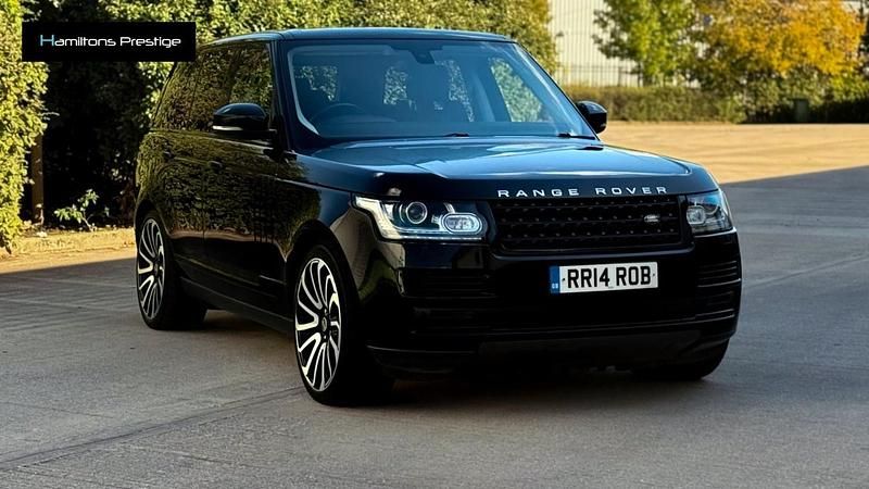 Black Used 2014 Land Rover Range Rover Vogue SE SUV | £19,989 (Good price) - Image 1/4