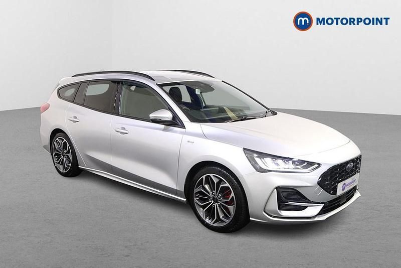 Silver Used 2024 Ford Focus ST-Line X Estate | £19,799 (Fair price) - Image 1/4