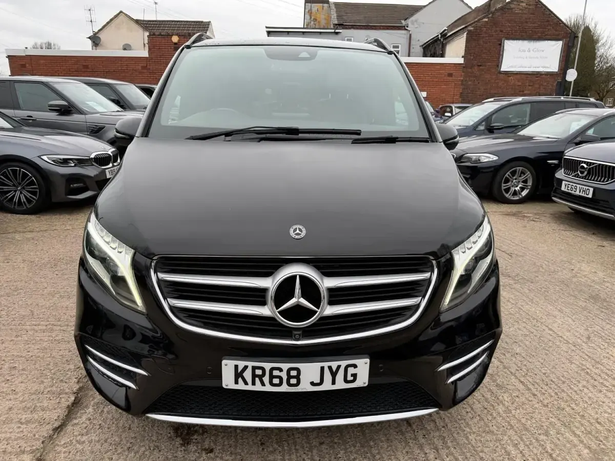 Used Mercedes V250 AMG line 2018 Black MPV