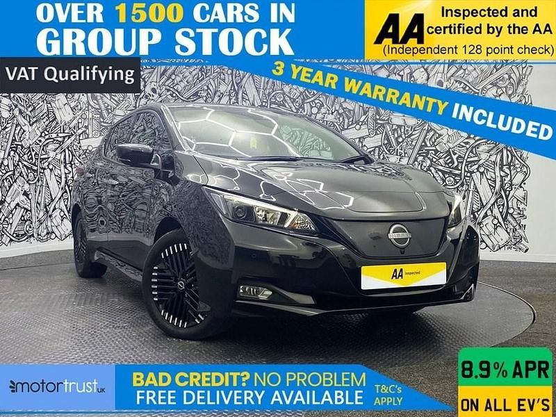 Used Nissan Leaf N-Connecta 110 kW (150 HP) 2023 Black Hatchback