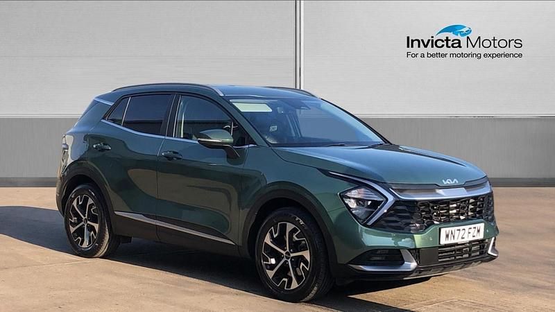 Used Kia Sportage 180 HP (132 kW) 2022 Green SUV