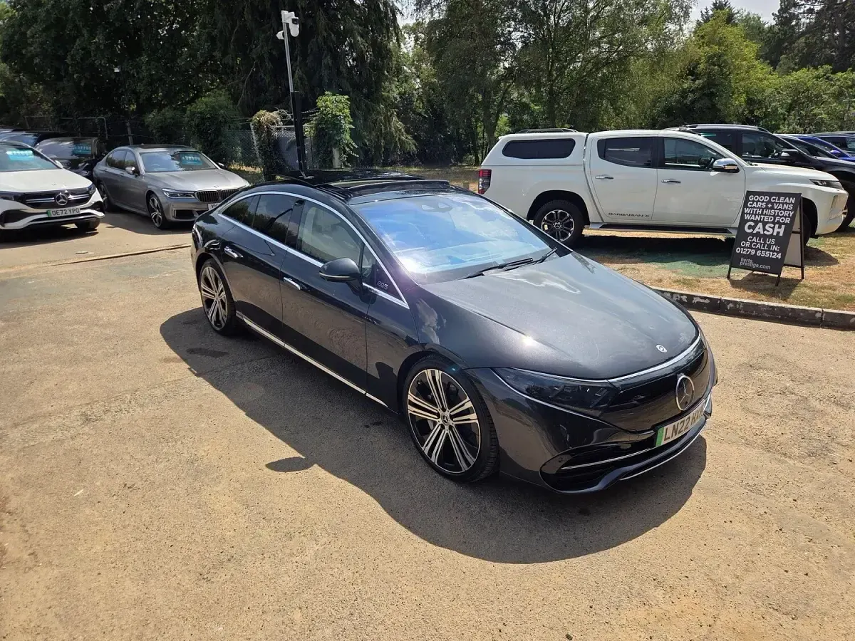 Used Mercedes EQS450+ Exclusive Luxury 244 kW (333 HP) 2022 Grey Sedan
