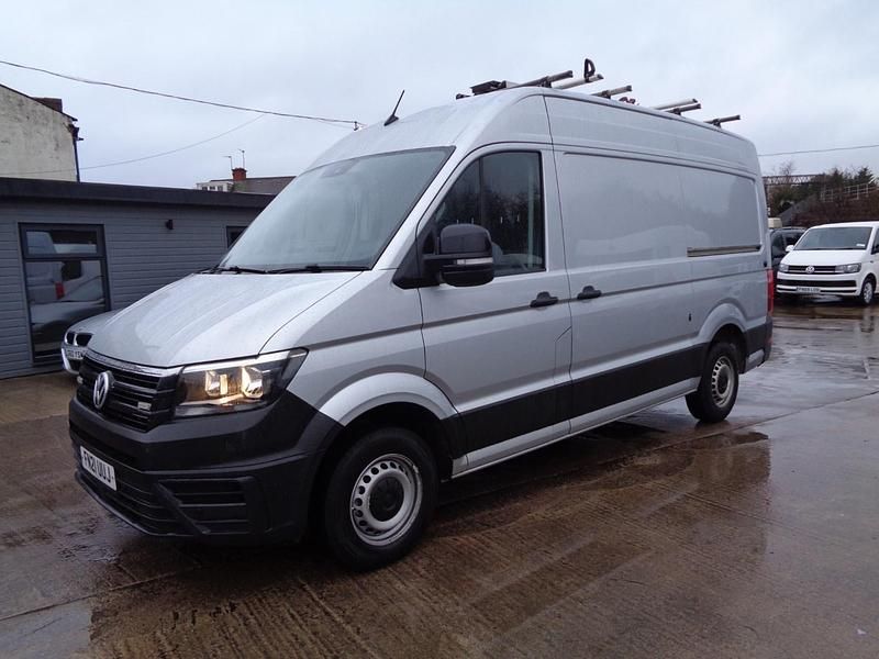 Used VW Crafter Trendline 140 HP (102 kW) 2021 Silver Van