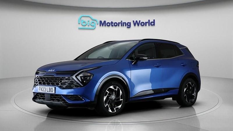 Used Kia Sportage GT-Line 134 HP (98 kW) 2023 Blue SUV