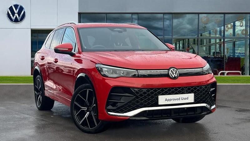 Used VW Tiguan R-line 272 HP (200 kW) 2025 Red SUV
