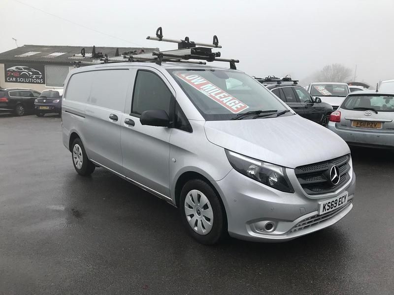 Silver Used 2019 Mercedes Vito Progressive Van | £10,990 (Fair price) - Image 1/4