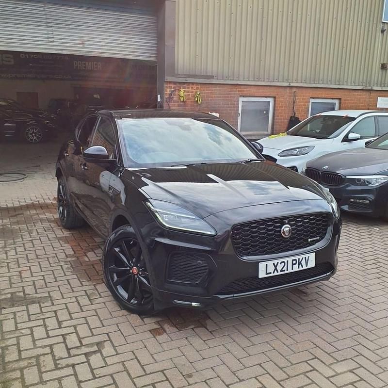 Black Used 2021 Jaguar E-Pace R-Dynamic SUV | £22,995 (Good price) - Image 1/4
