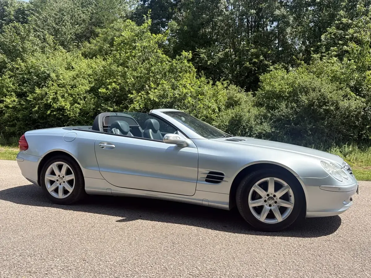 Used Mercedes SL350 2003 Silver Cabriolet