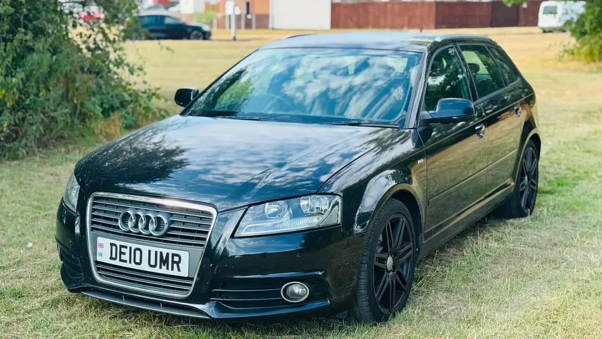 Used Audi A3 S-Line 2010 Black Hatchback