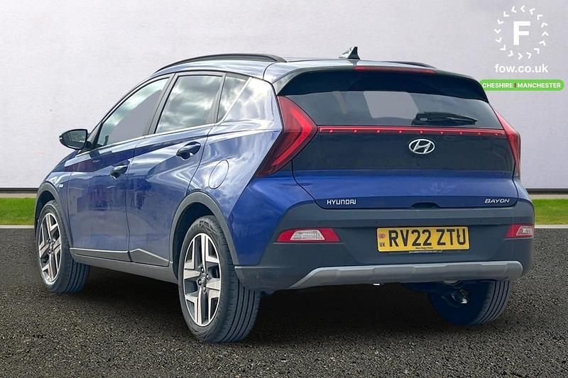 Usado Hyundai Bayon Premium 2022 Azul SUV