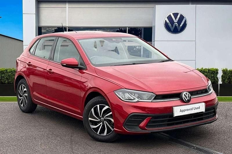 Red Used 2022 VW Polo Life Hatchback | £13,290 (Good price) - Image 1/4