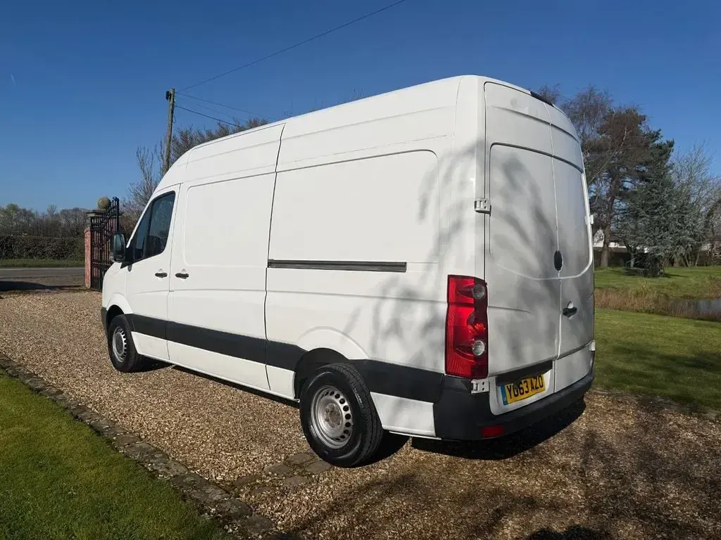 Used VW Crafter 109 HP (80 kW) 2013 White Van