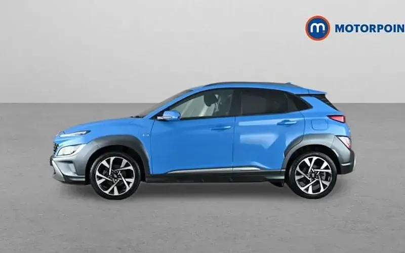 Used Hyundai Kona Premium 120 HP (88 kW) 2021 Blue SUV