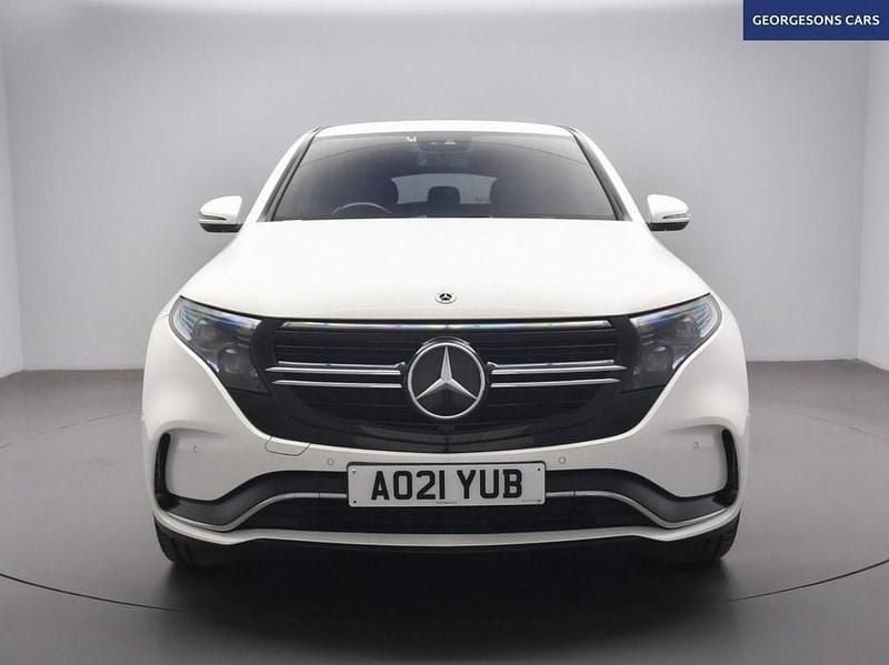 Used Mercedes EQC400 AMG line 300 kW (408 HP) 2021 White SUV