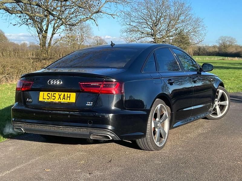 Used Audi A6 Black Edition 2015 Black Sedan