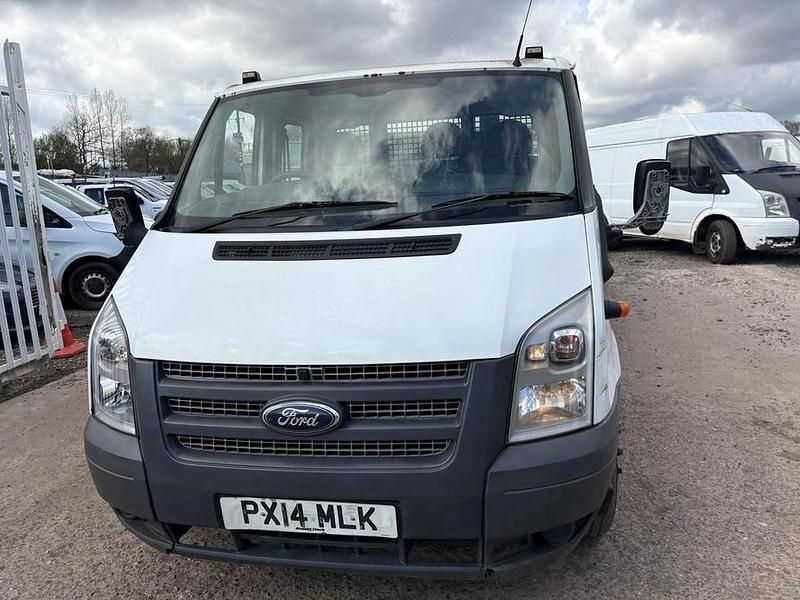 Used Ford Transit 125 HP (91 kW) 2014 White Cabriolet