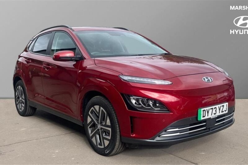 Red Used 2023 Hyundai Kona Premium SUV | £18,964 (Fair price) - Image 1/4