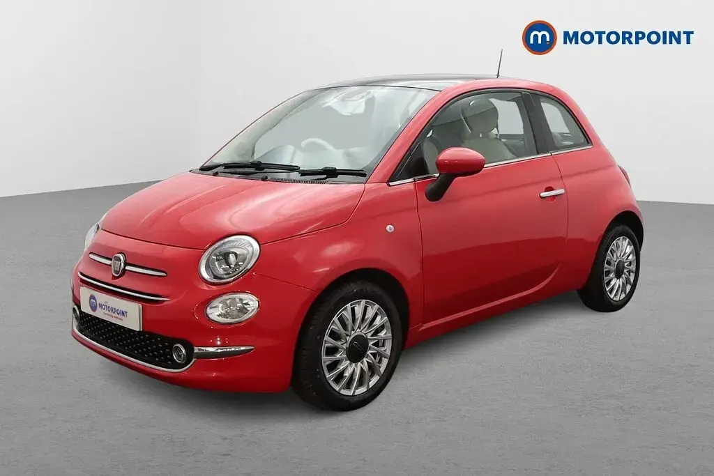 Used Fiat 500 Lounge 69 HP (50 kW) 2018 Pink Hatchback