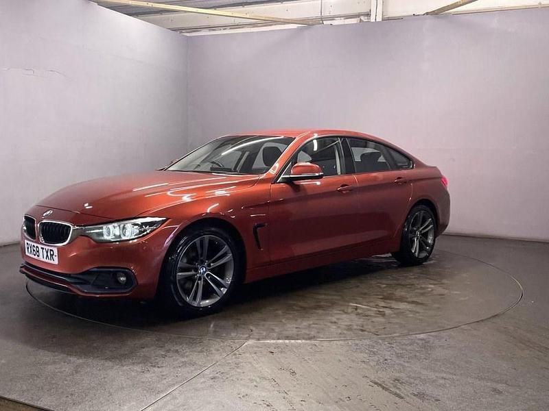 Used BMW 420 Sport Line 190 HP (139 kW) 2018 Orange Coupe
