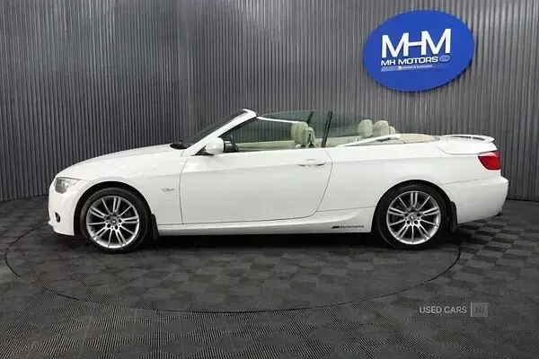 Used BMW 320 Cabriolet M Sport 2011 White Cabriolet
