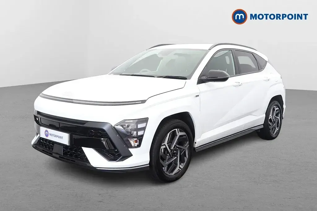 Used Hyundai Kona N Line 137 HP (100 kW) 2025 White SUV