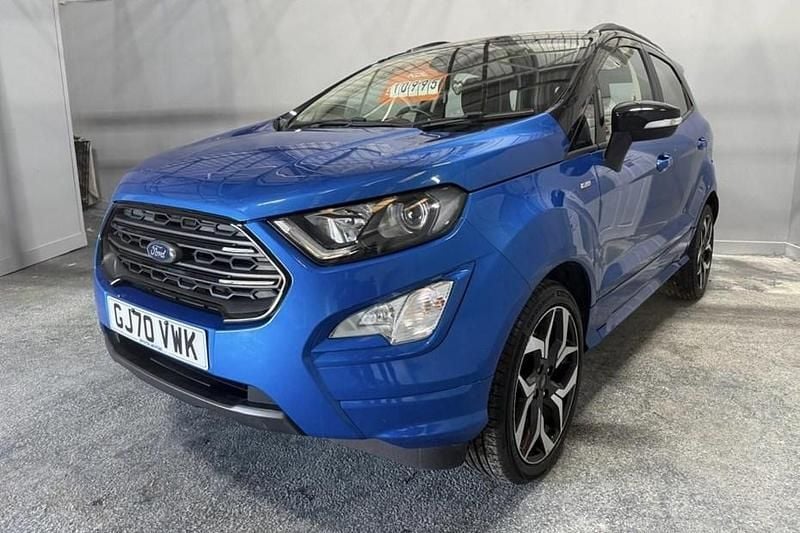 Blue Used 2020 Ford Ecosport ST-Line SUV | £10,995 (Good price) - Image 1/1
