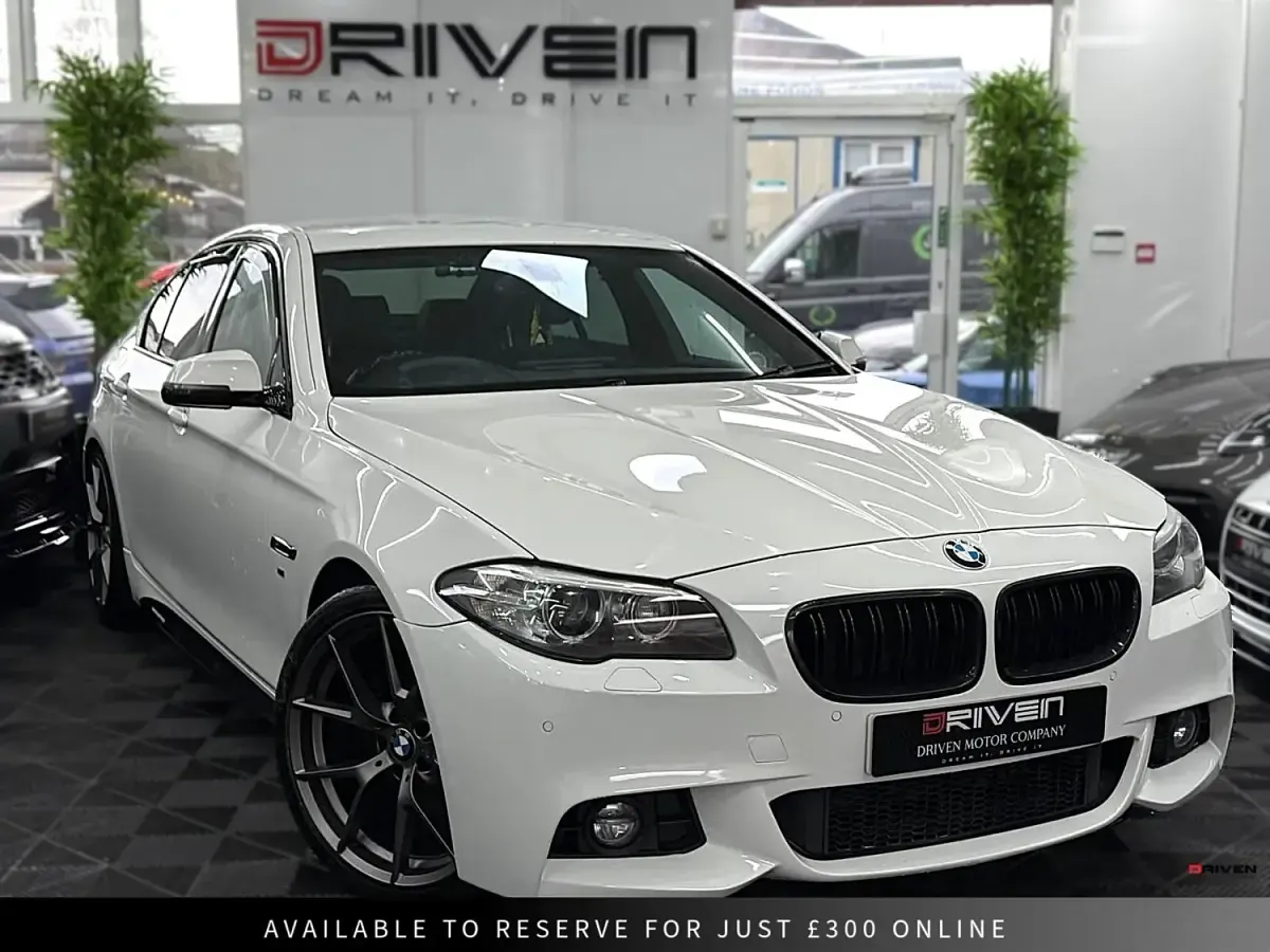 Begagnad BMW 520 M Sport 2014 Vit Sedan