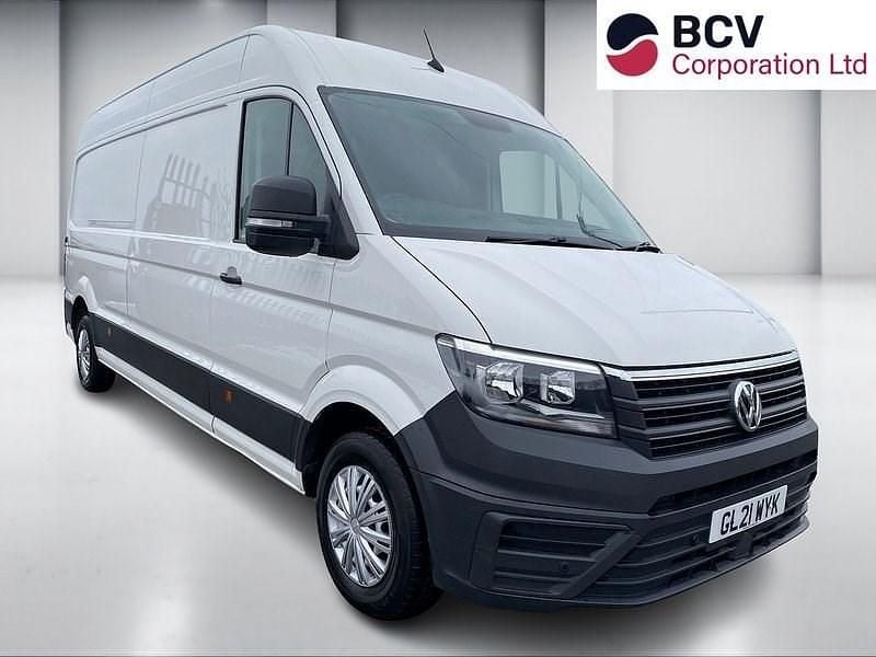 White Used 2021 VW Crafter Trendline Van | £16,800 (Fair price) - Image 1/3