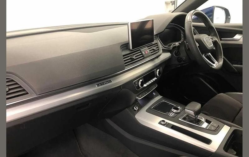Used Audi Q5 S-Line 190 HP (139 kW) 2019 Blue SUV