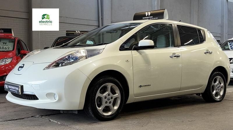 White Used 2012 Nissan Leaf Hatchback | £3,349 (Fair price) - Image 1/4